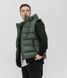 Мужская жилетка S&ndash;XL с капюшоном зеленый Jl6_XL фото 1