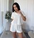 Жіноча велюрова меланж піжама поло 100% бавовна | XS/S&ndash;XL/XXL 1162_XL_XXL фото 1