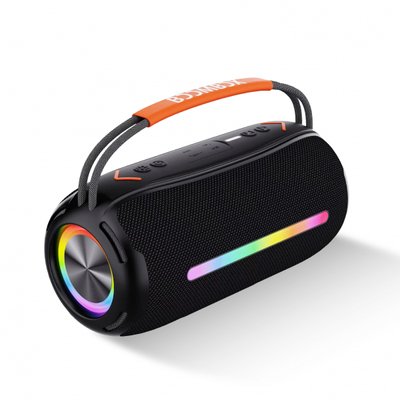 Колонка Bluetooth бездротова портативна з підсвіткою та USB BOOMSBOX 360 акумулятор 2400 mah FM AUX BOOMSBOX 360 1891730465 фото