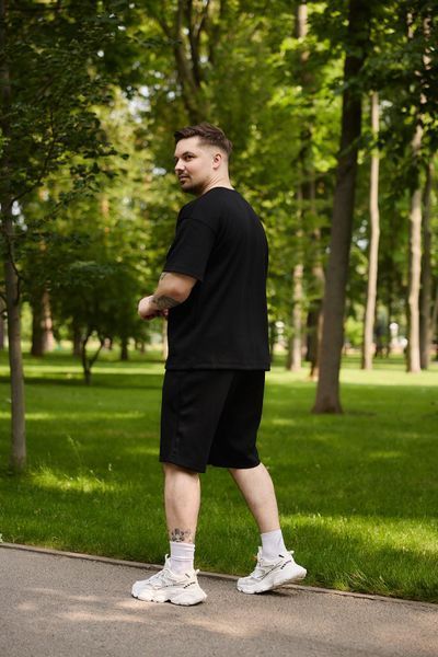 Футболка и шорты мужские черные. Размера S -XXXL k1_XL фото