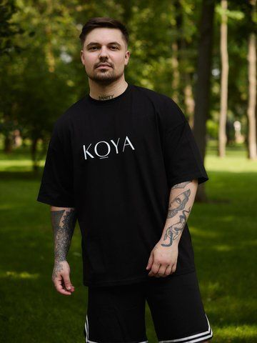 Чоловіча футболка базова з бавовни 100% (S&ndash;XL) Fi1p20_M фото